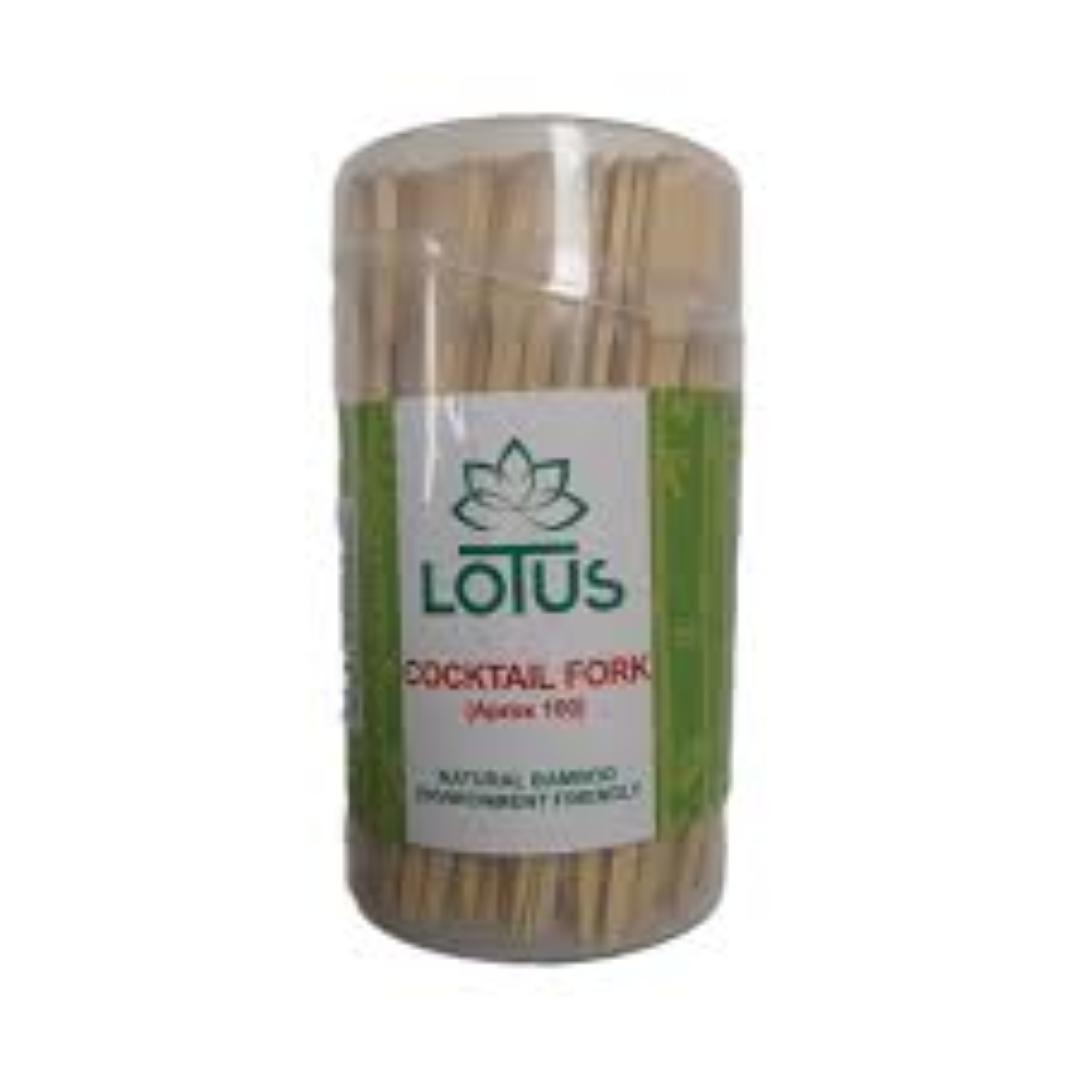 LOTUS COCKTAIL FORK T/PICKS 100S